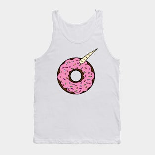 Donicorn Funny Donut Unicorn Gift Tank Top